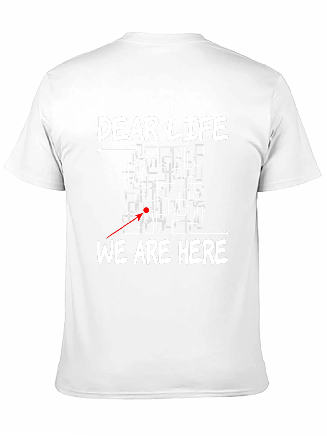 Camiseta Negra Dear Life We Are Here