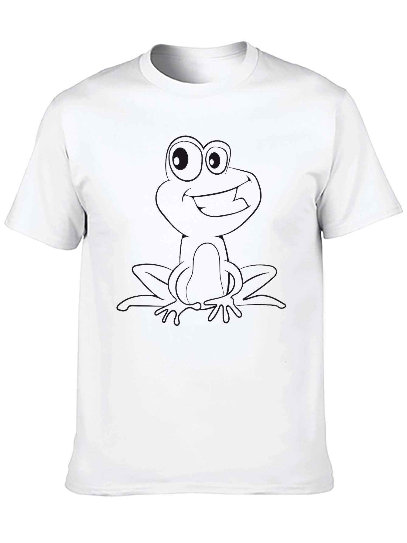 Camiseta Negra Clásica Hombre