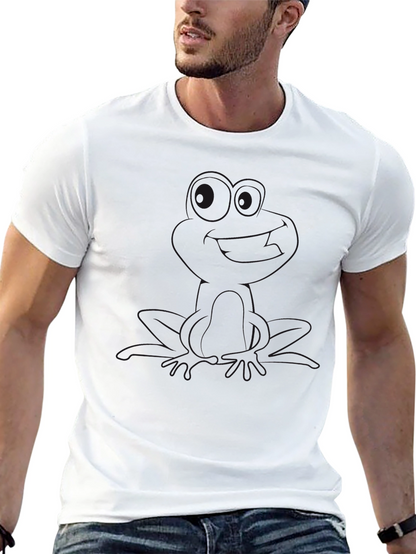 Camiseta Negra Clásica Hombre