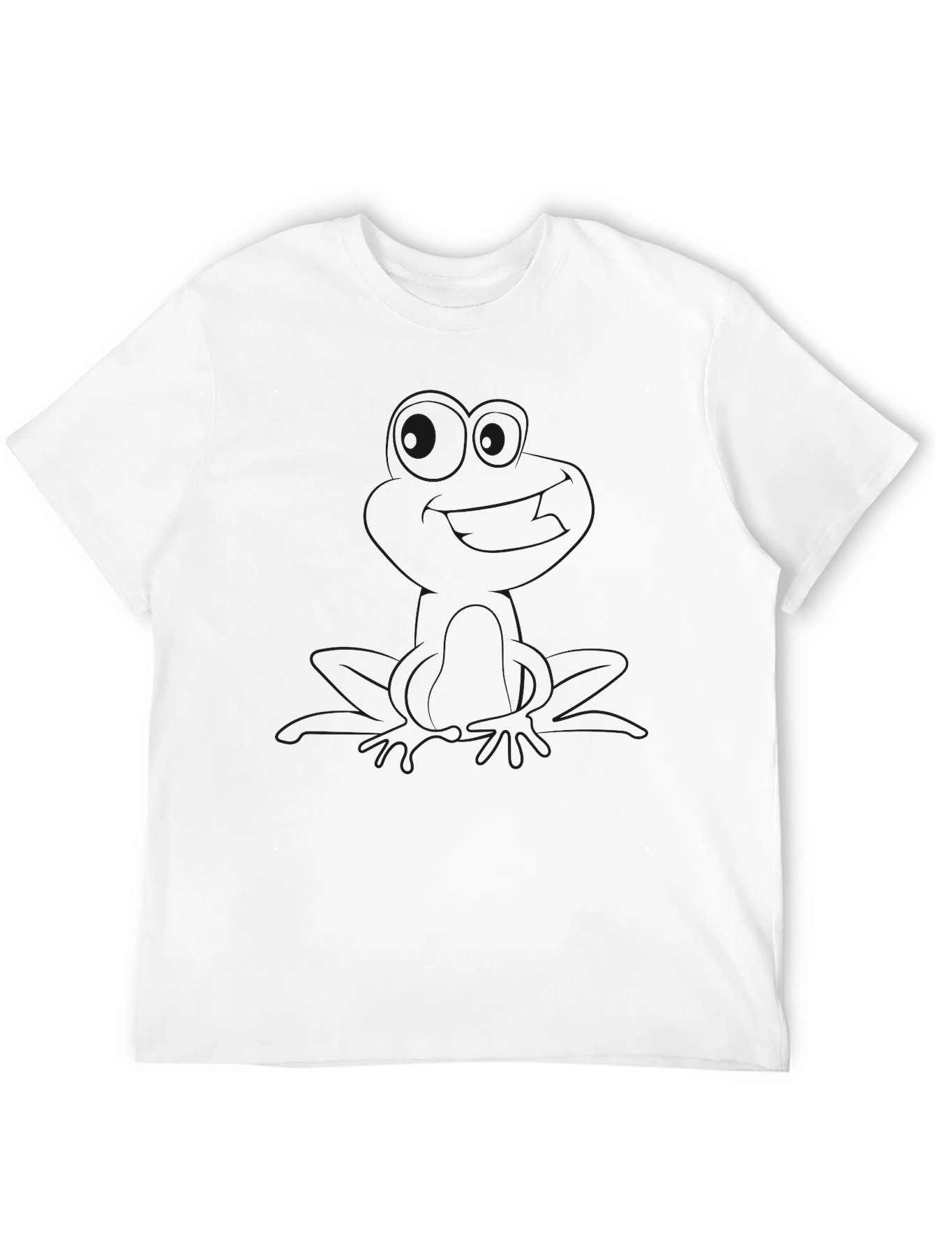 Camiseta Negra Clásica Hombre