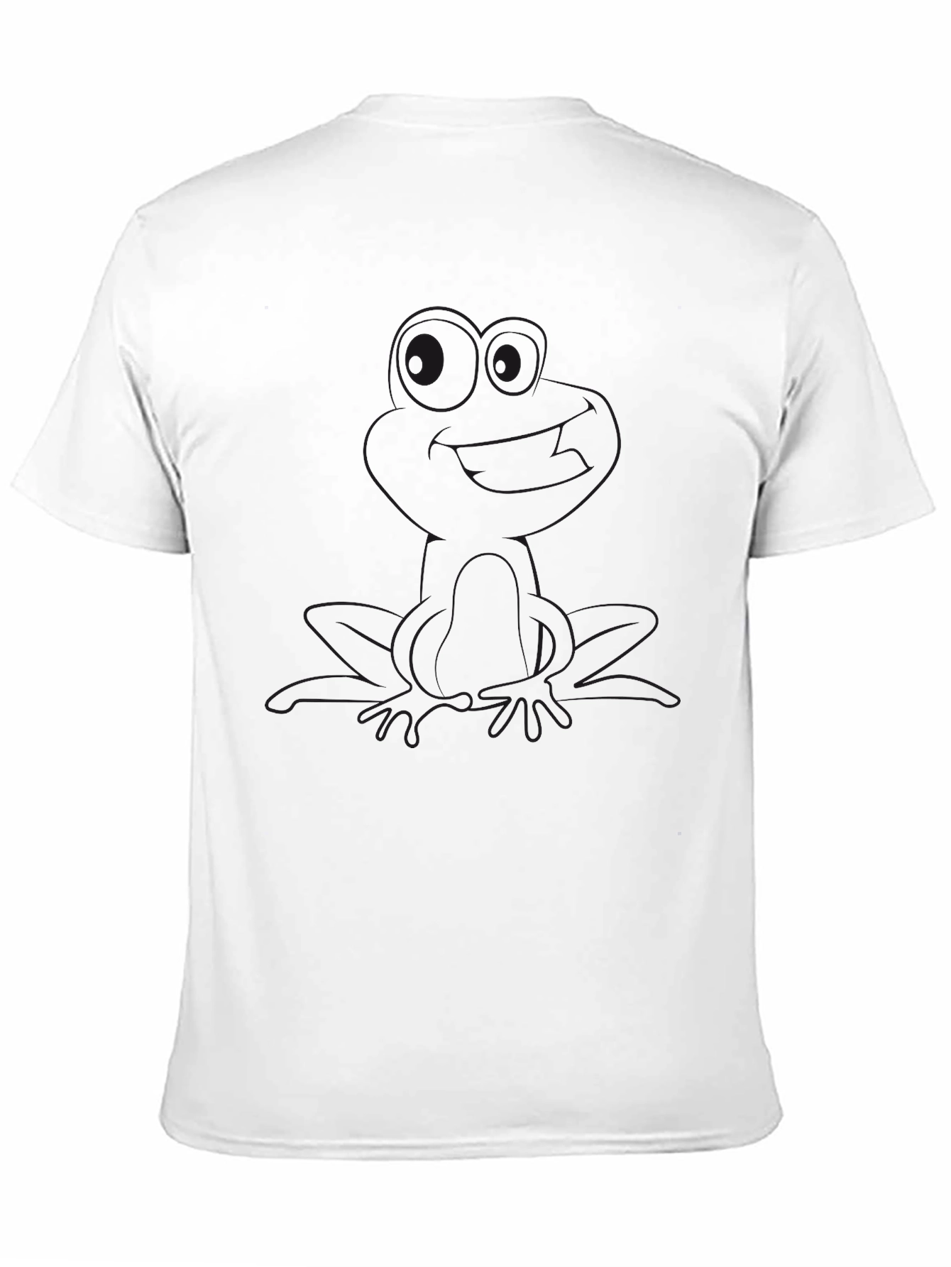 Camiseta Negra Clásica Hombre