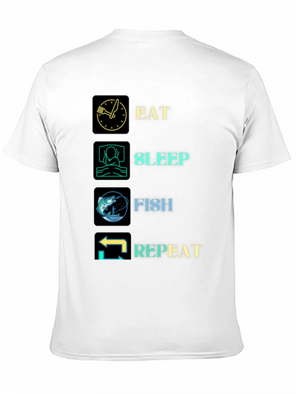 Camiseta Pesca: Come Duerme Pesca Repite