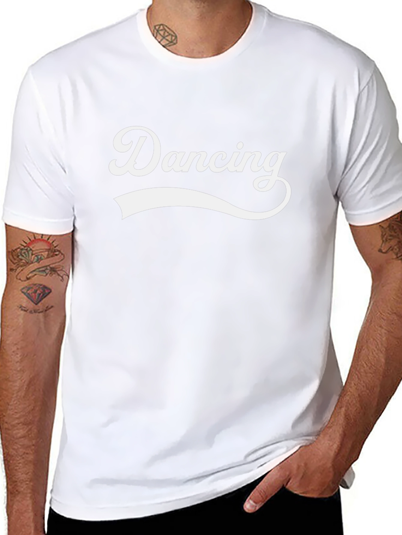 Camiseta Negra Dancing Unisex
