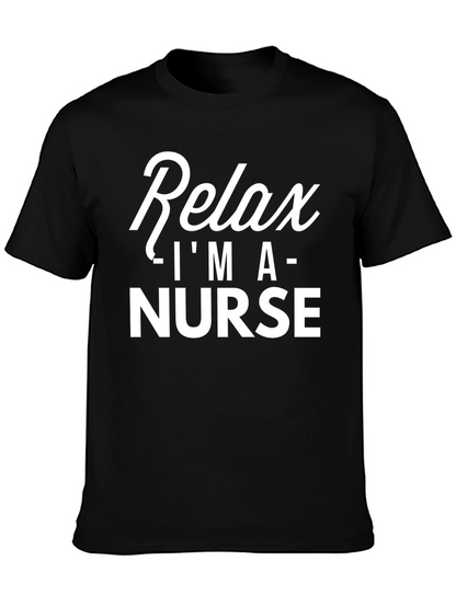 Camiseta Relax Soy Enfermera - Diseño Divertido