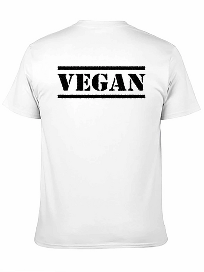 Camiseta Negra Vegana para Hombre