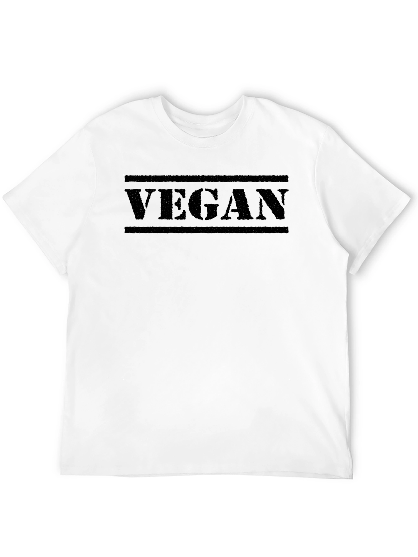 Camiseta Negra Vegana para Hombre
