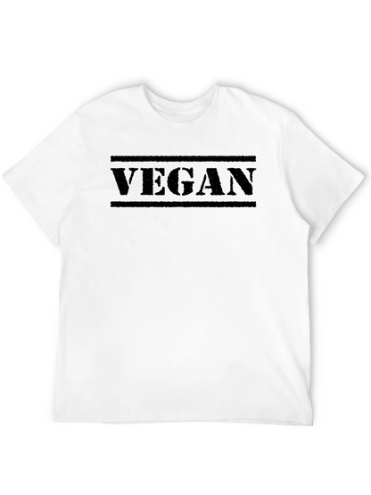 Camiseta Negra Vegana para Hombre