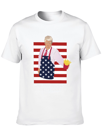 Camiseta Trump Sirviendo a América