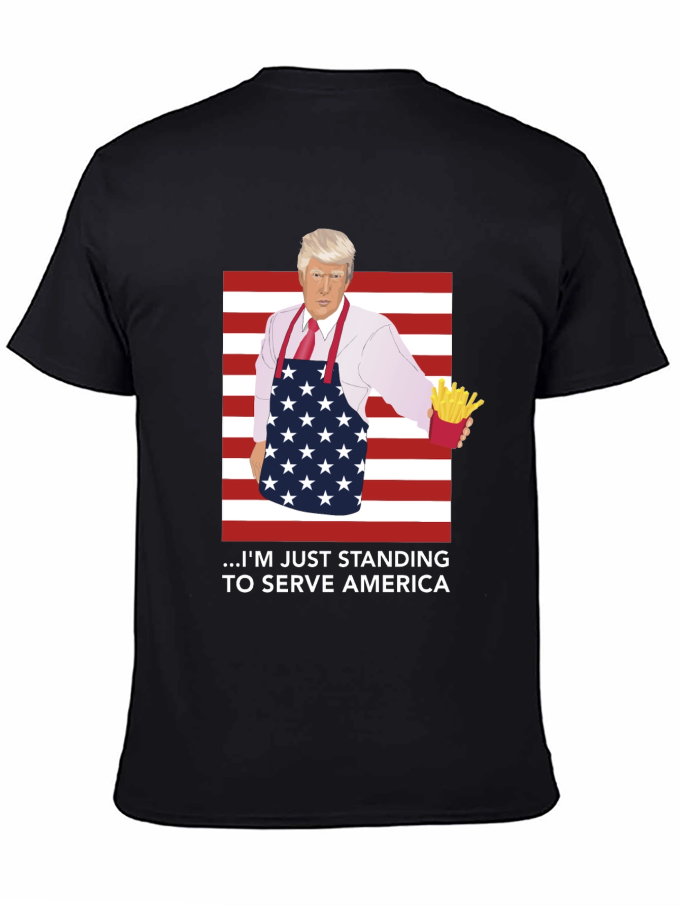 Camiseta Trump Sirviendo a América