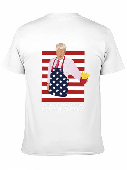 Camiseta Trump Sirviendo a América