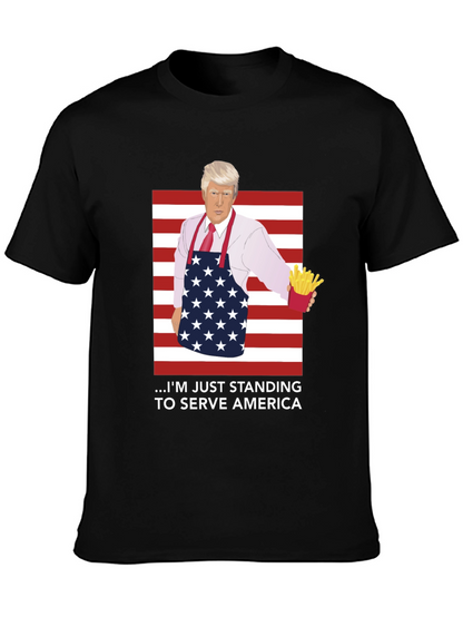 Camiseta Trump Sirviendo a América