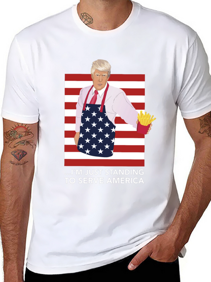 Camiseta Trump Sirviendo a América