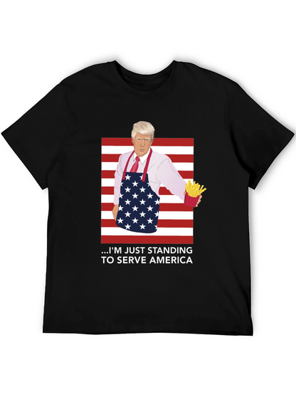 Camiseta Trump Sirviendo a América