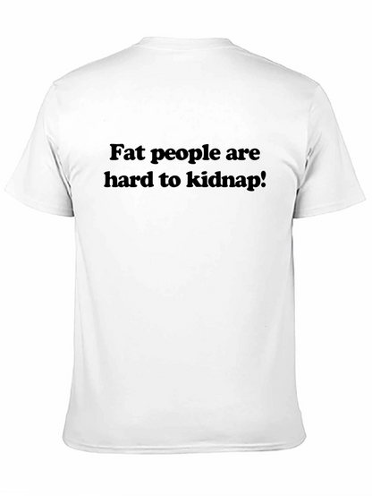 Camiseta Negra con Mensaje Humorístico