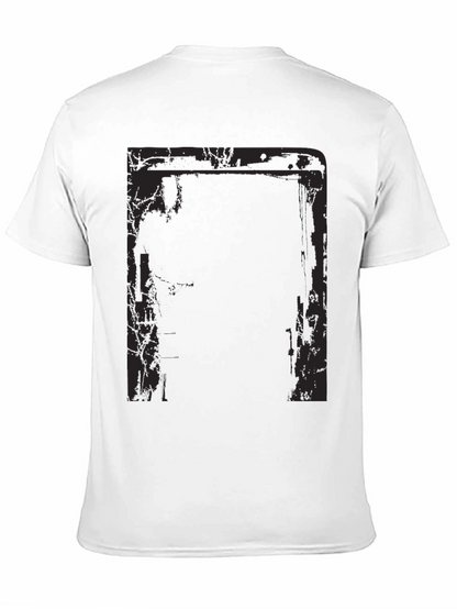 Camiseta Negra Estampada para Hombre