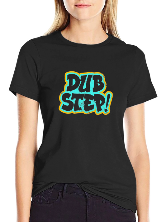 Camiseta Negra con Diseño Dubstep