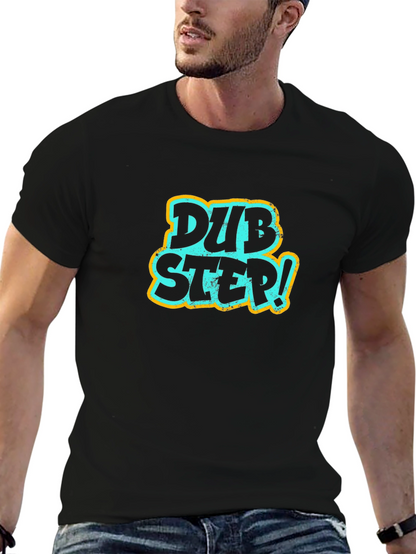 Camiseta Negra con Diseño Dubstep