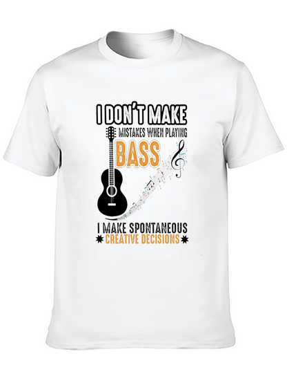 Camiseta Negra: Bajo Decisiones Creativas