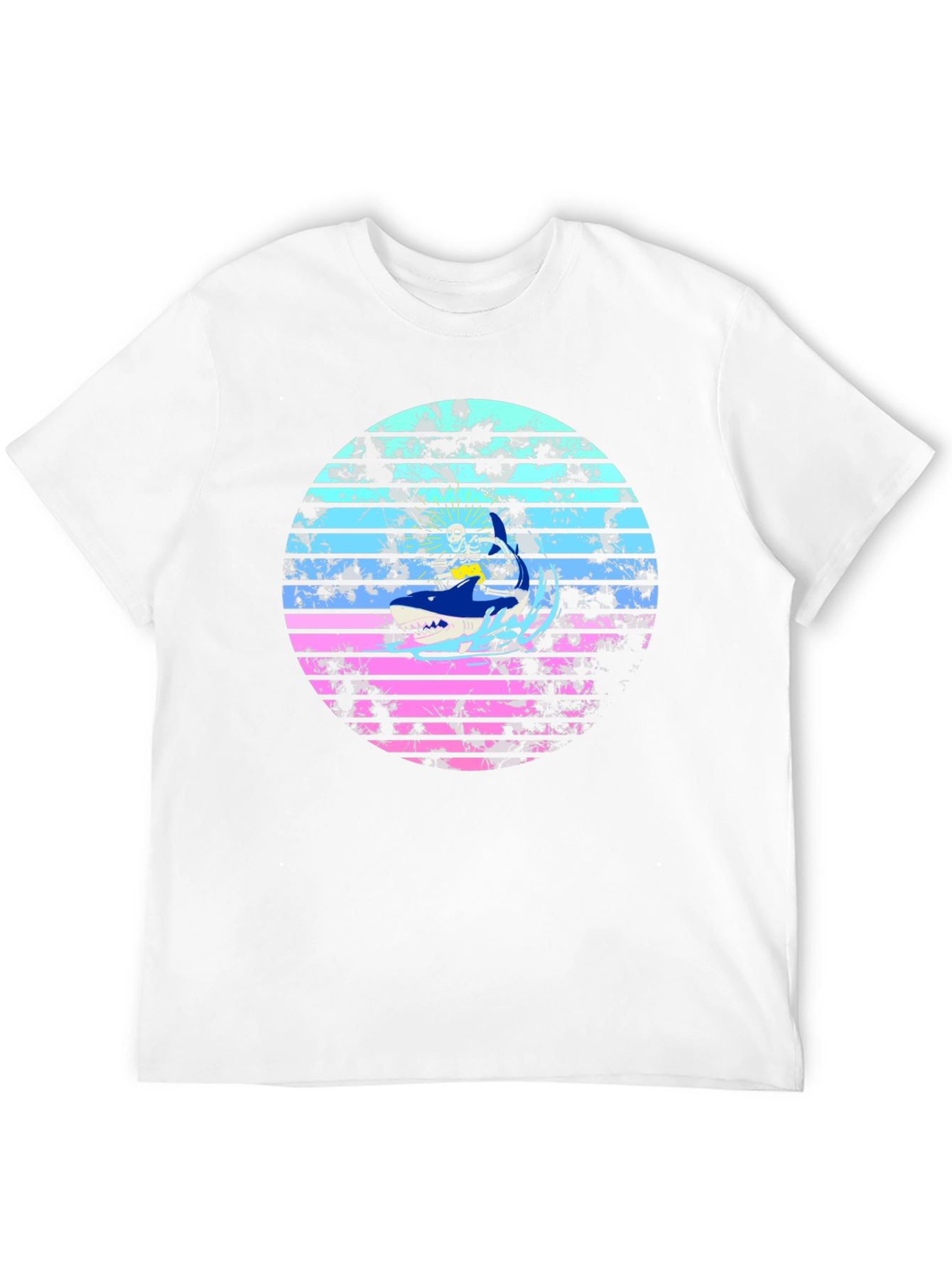 Camiseta Tiburón Retro Surfista