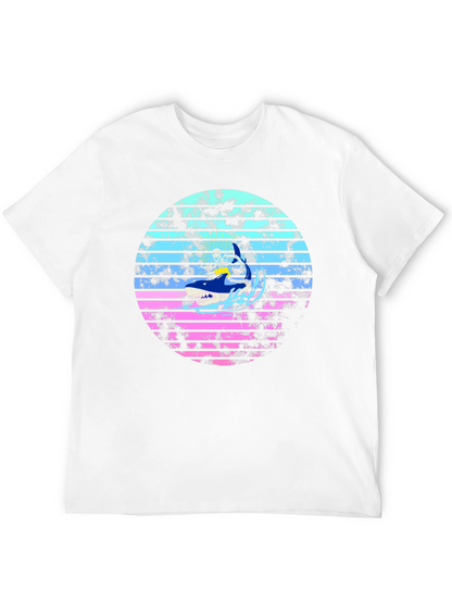 Camiseta Tiburón Retro Surfista