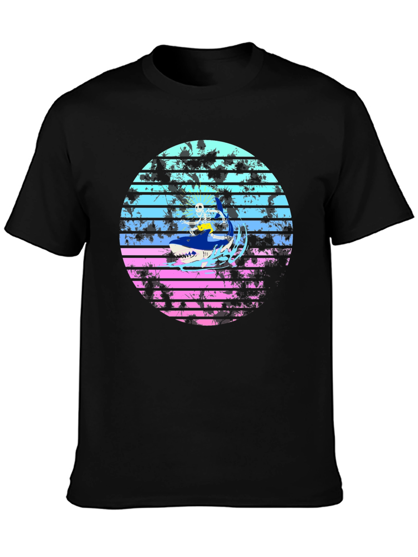 Camiseta Tiburón Retro Surfista