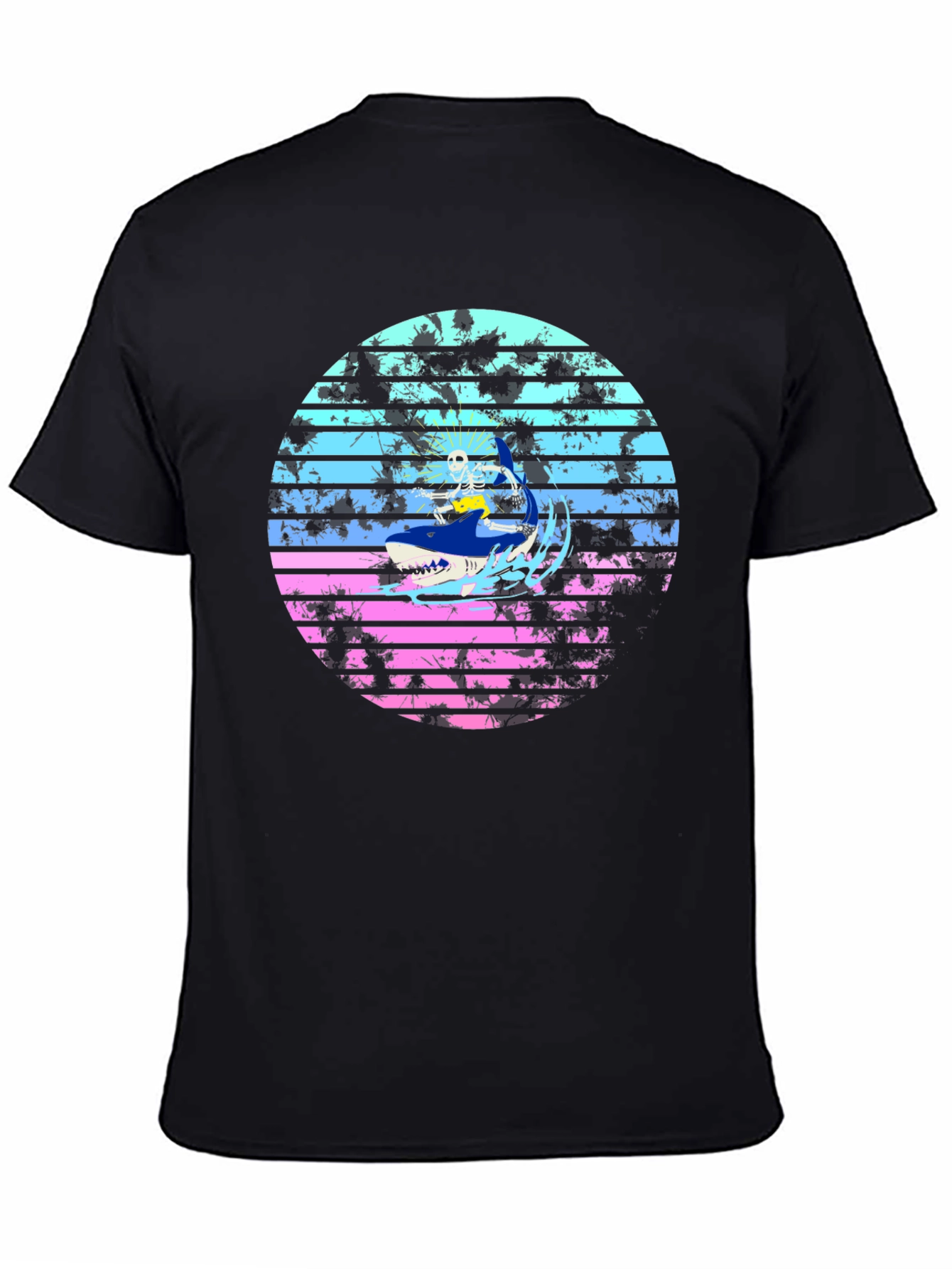 Camiseta Tiburón Retro Surfista