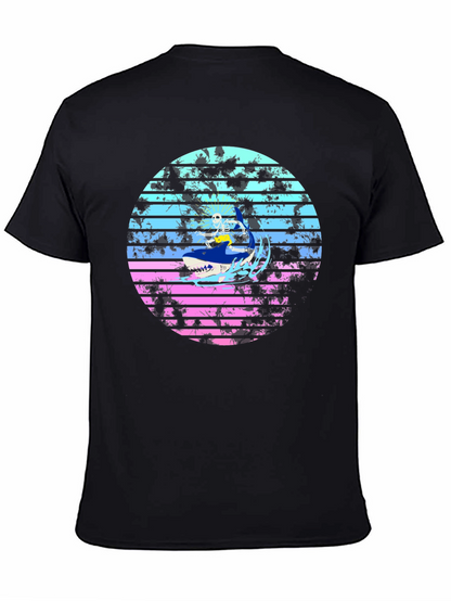 Camiseta Tiburón Retro Surfista