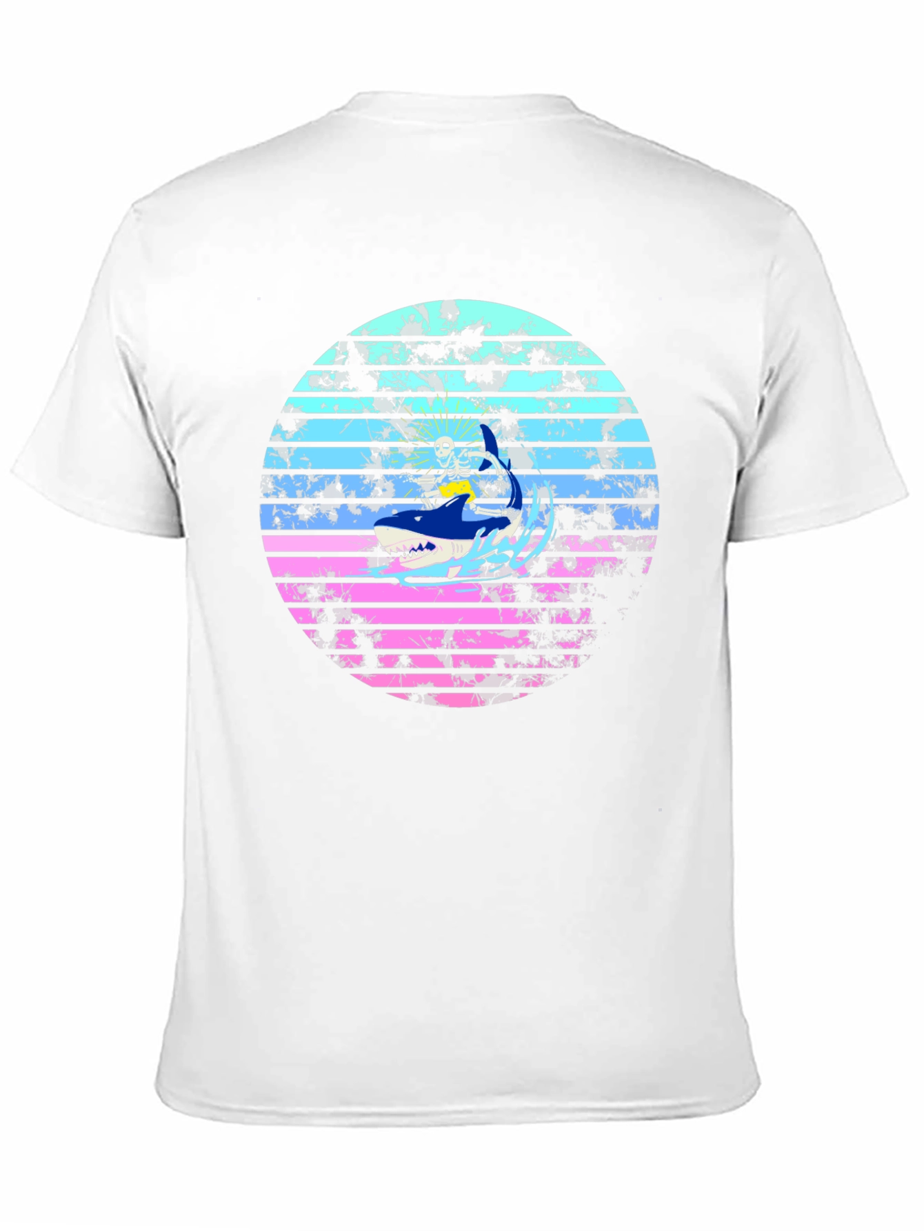 Camiseta Tiburón Retro Surfista