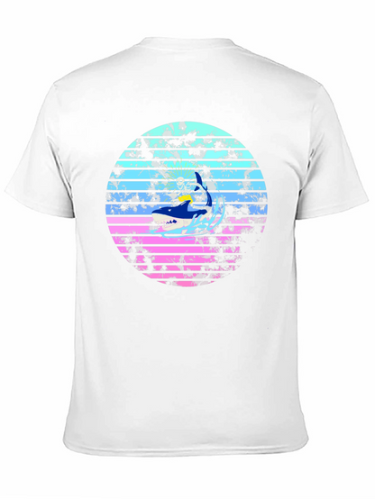 Camiseta Tiburón Retro Surfista
