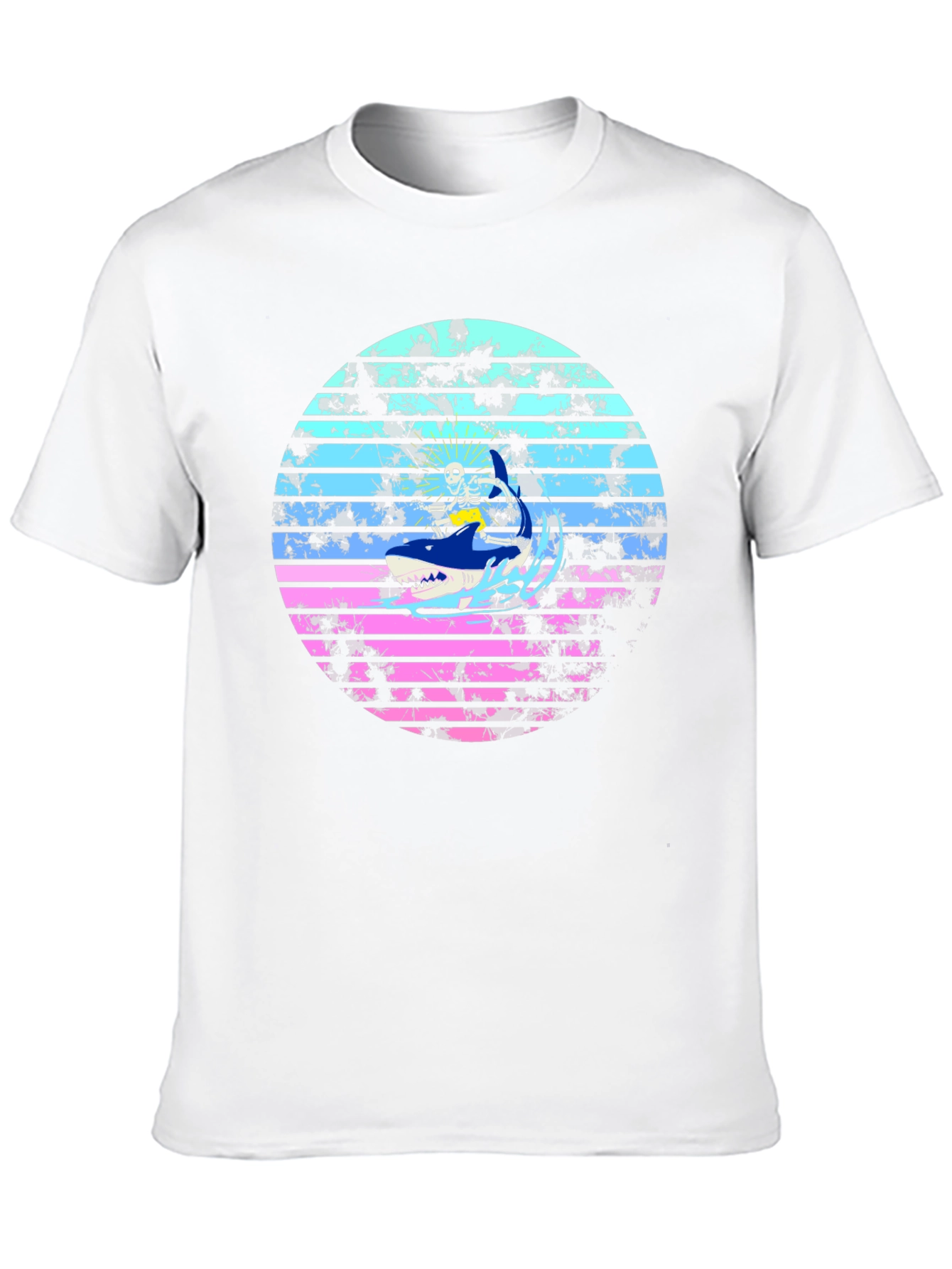 Camiseta Tiburón Retro Surfista