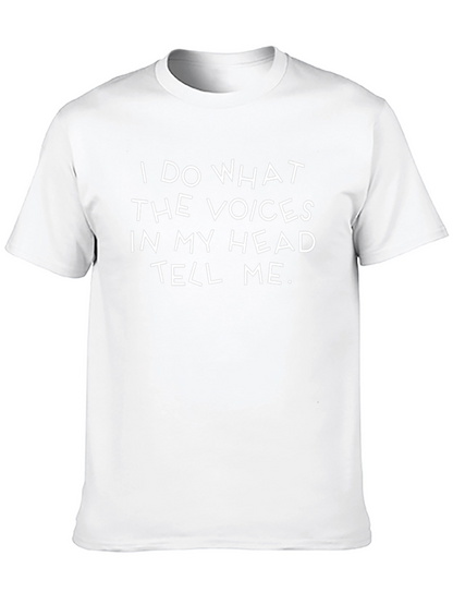 Camiseta Negra con Frase Divertida