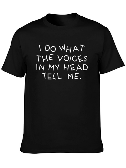 Camiseta Negra con Frase Divertida