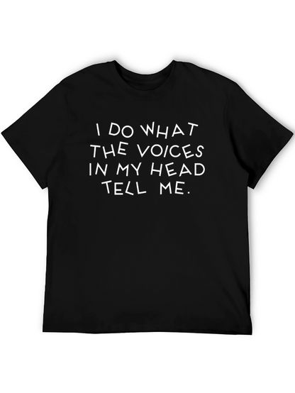 Camiseta Negra con Frase Divertida