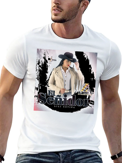 Camiseta Negra Unisex Lili Zetina El Senidor