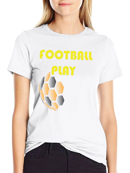 Camiseta Negra Fútbol Play