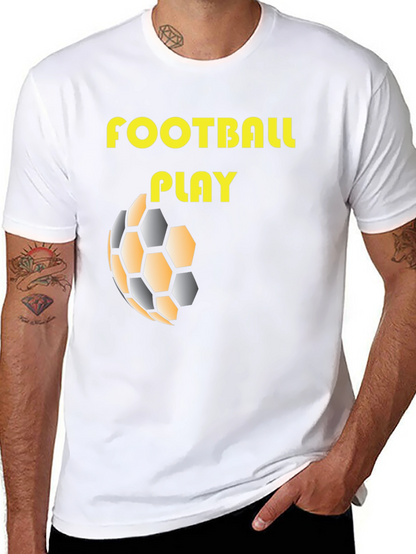 Camiseta Negra Fútbol Play