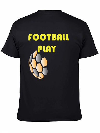 Camiseta Negra Fútbol Play
