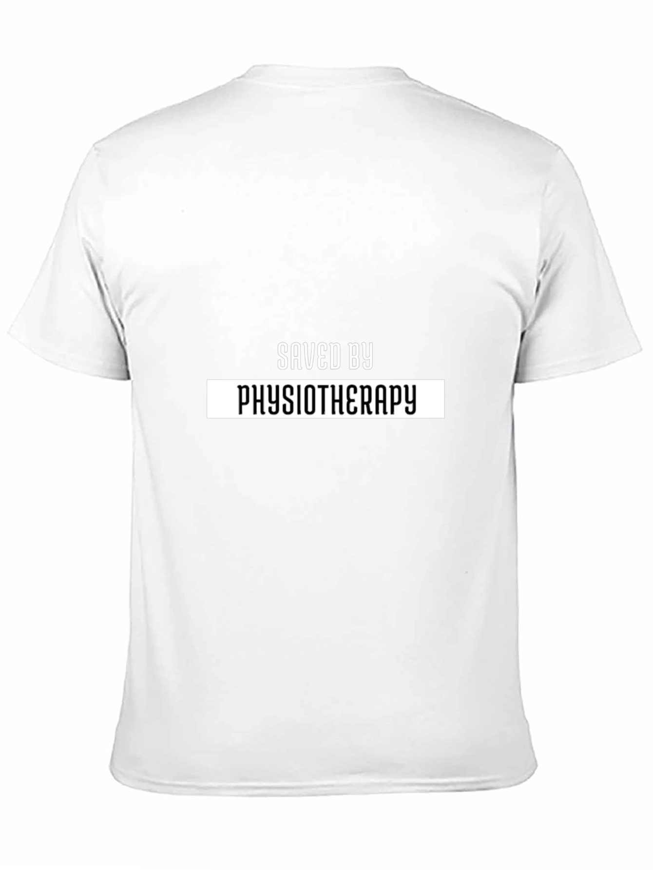 Camiseta Negra: Salvado por la Fisioterapia