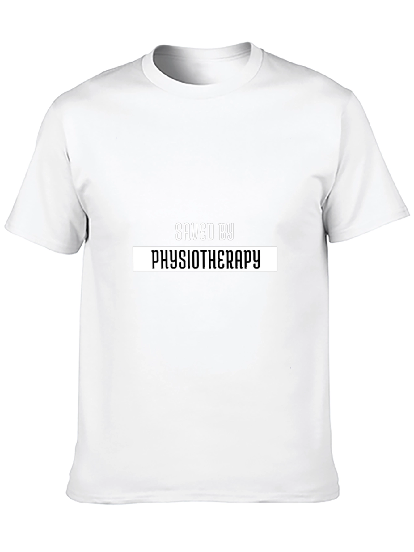 Camiseta Negra: Salvado por la Fisioterapia