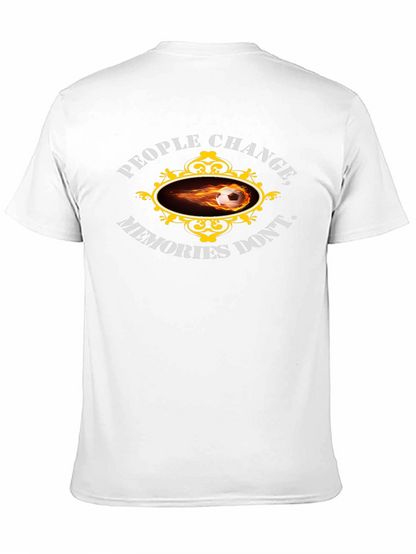 Camiseta Negra Deportiva Fútbol Recuerdos