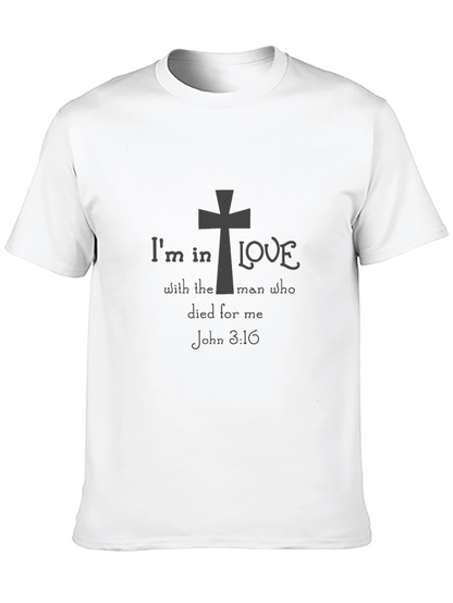 Camiseta Cristiana Estoy Enamorado del Hombre