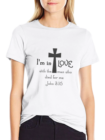 Camiseta Cristiana Estoy Enamorado del Hombre