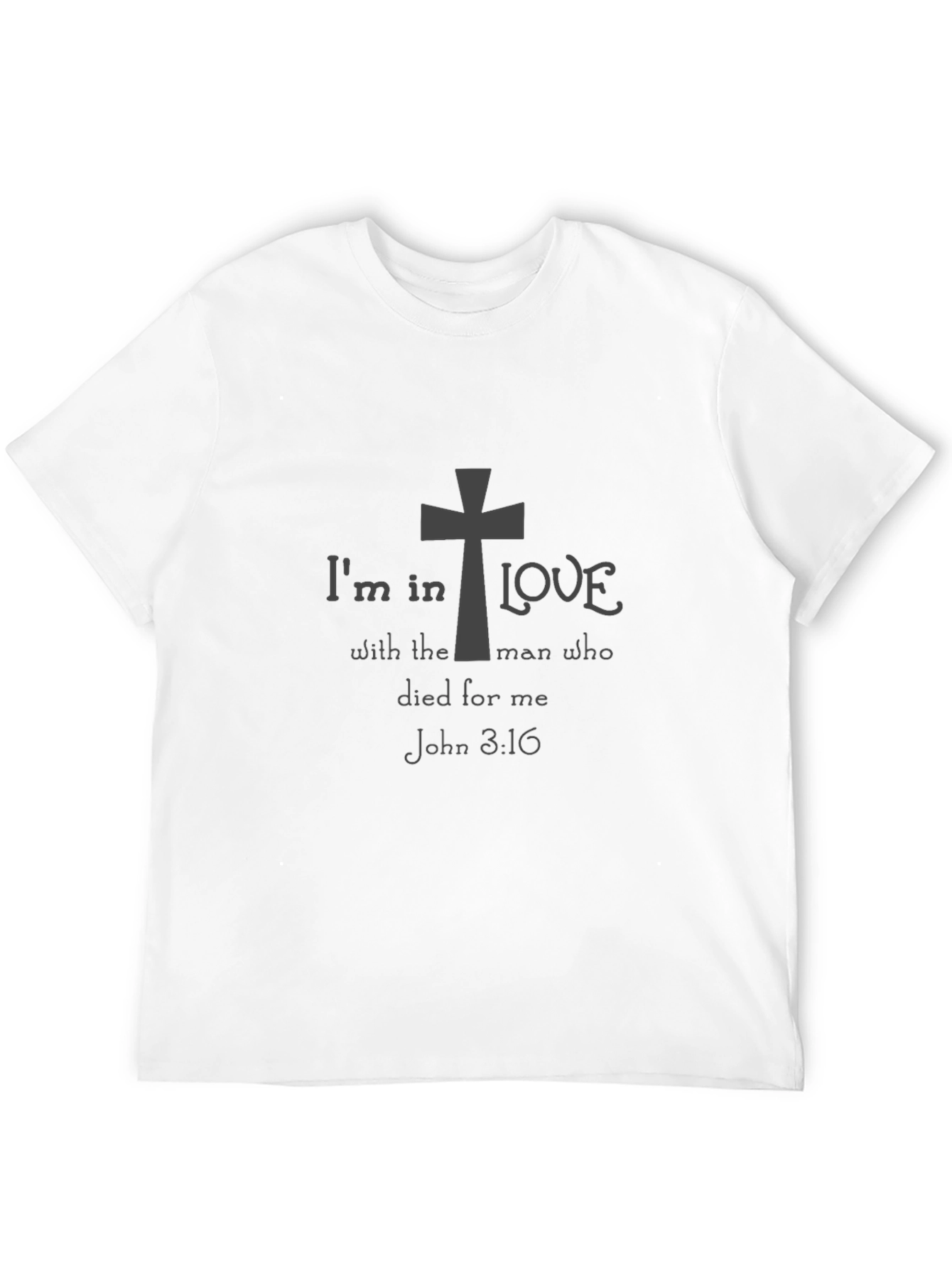 Camiseta Cristiana Estoy Enamorado del Hombre