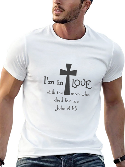 Camiseta Cristiana Estoy Enamorado del Hombre