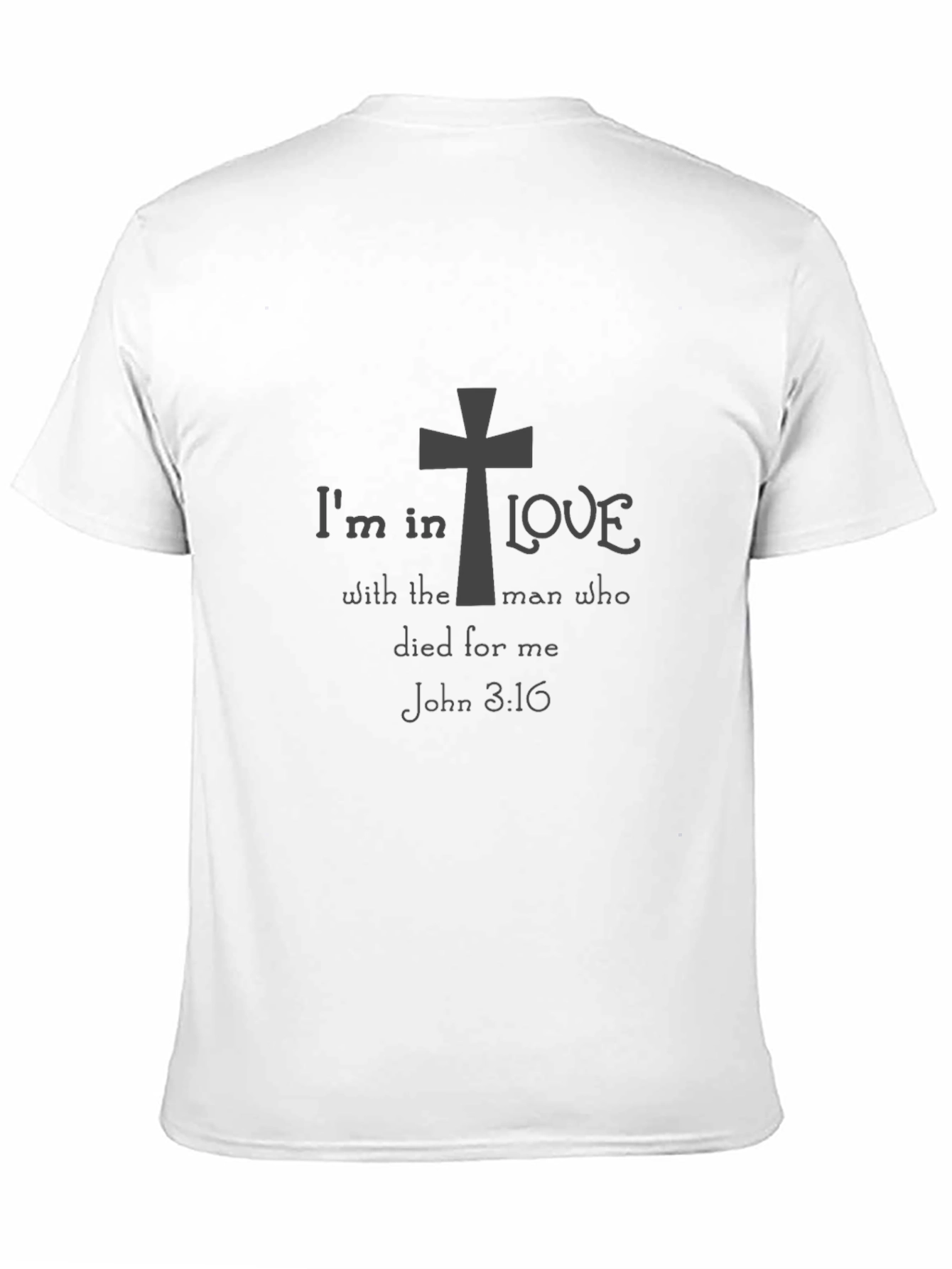 Camiseta Cristiana Estoy Enamorado del Hombre