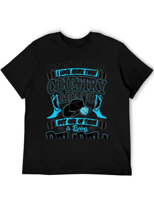 Camiseta Negra Country Music