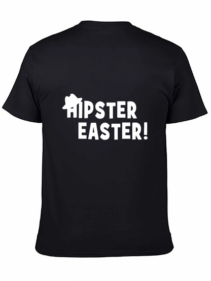 Camiseta Negra Hipster Easter!