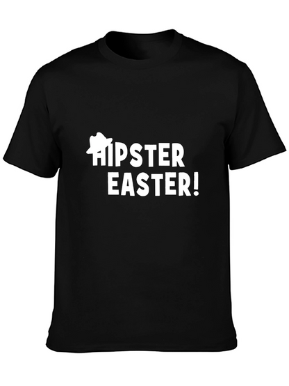 Camiseta Negra Hipster Easter!
