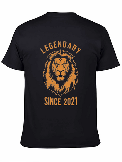 Camiseta Negra Legendaria León Desde 2021