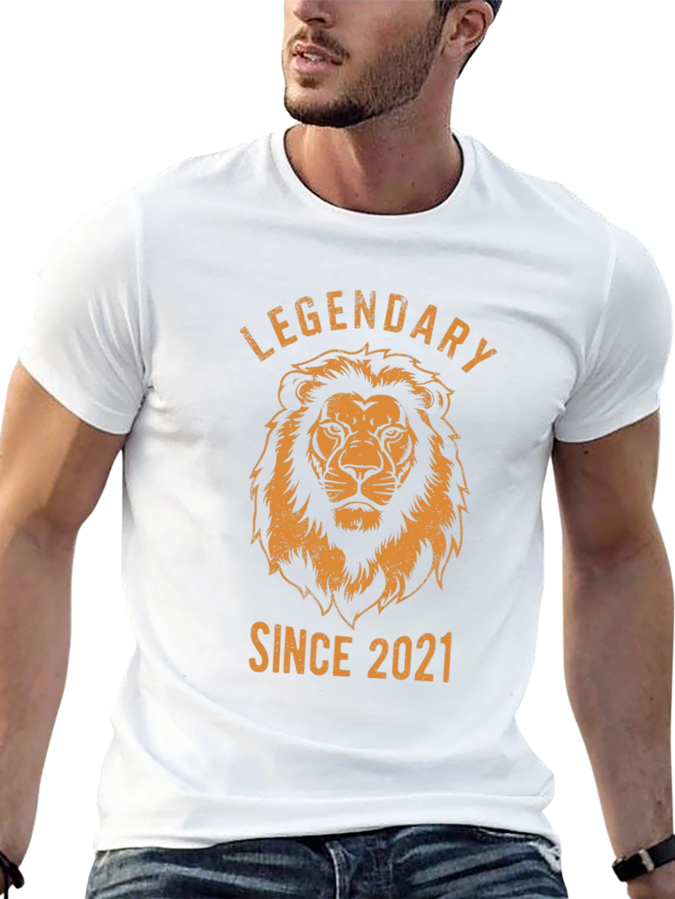 Camiseta Negra Legendaria León Desde 2021